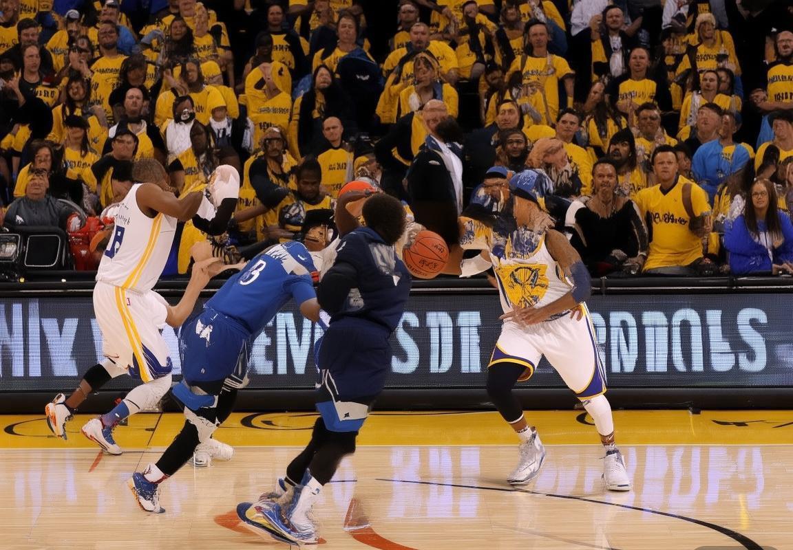 2017年NBA森林狼vs勇士对决解析：战术对决与球星闪耀(图1)